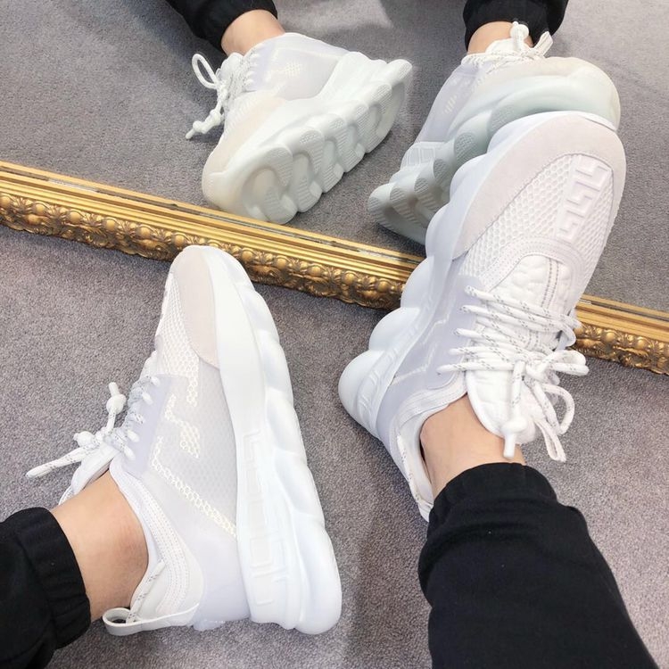 Унисекс обувки за свободно време с повишаване на височината и гумена подметка за пролетта