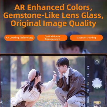 Protecție obiectiv cameră — sticlă tempered, folie pentru obiectiv, mată, HD, anti-cadere, pentru seria iPhone 14