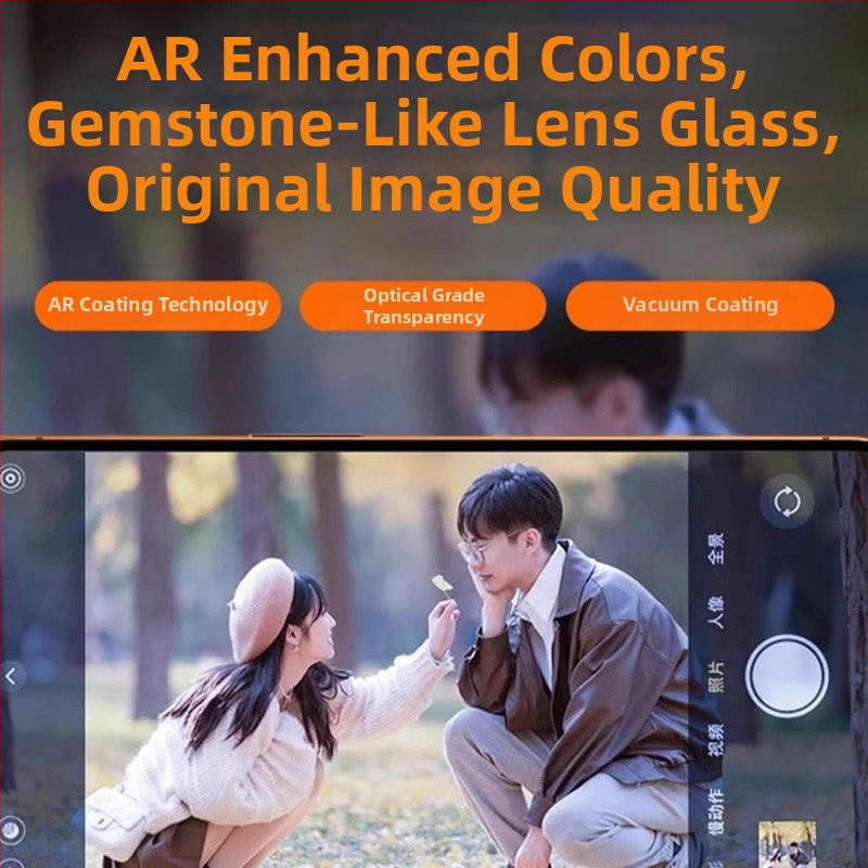 Protecție obiectiv cameră — sticlă tempered, folie pentru obiectiv, mată, HD, anti-cadere, pentru seria iPhone 14