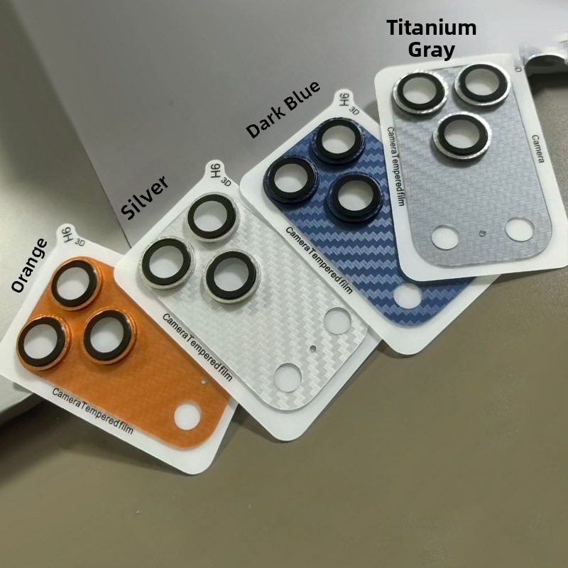 Protecție obiectiv cameră — sticlă tempered, folie pentru obiectiv, mată, HD, anti-cadere, pentru seria iPhone 14