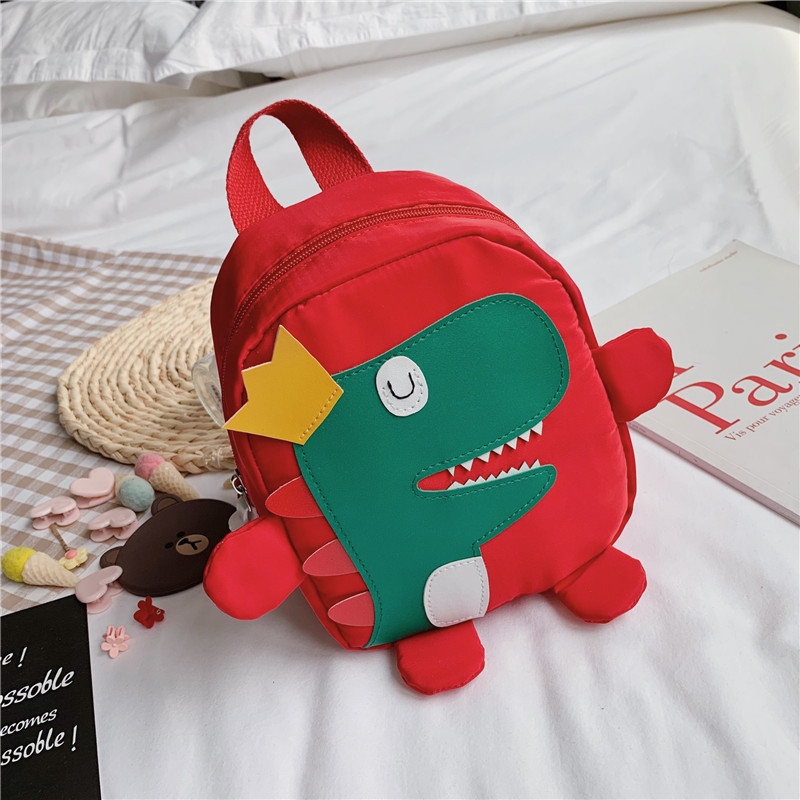 Dinosaurusov ruksak za vrtić, crtani dizajn, Oxford tkanina, unisex, prozračan, vodootporan, otporan na habanje