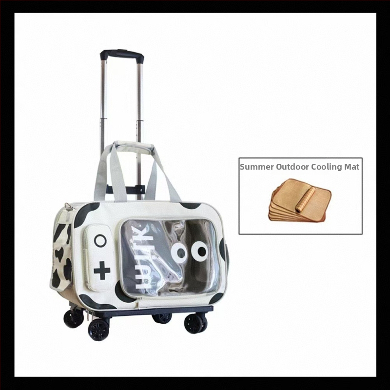 Transport pentru animale de companie din PVC, cu duritate medie, capacitate 10 kg pentru pisici / 7,5 kg pentru câini