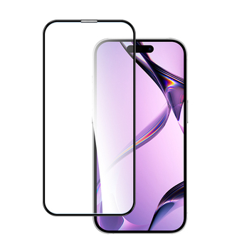 Protecție ecran din sticlă temperată pentru ecranul frontal – HD, antiamprente, acoperire parțială, compatibil cu Apple