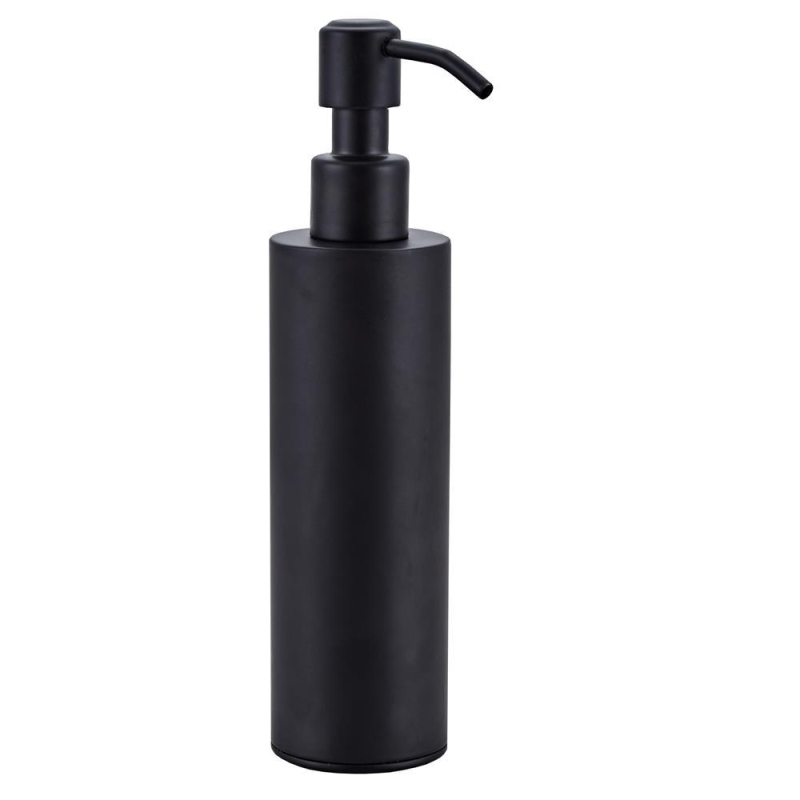 Dozator sapuna od 304 nehrđajućeg čelika, zidni, ručni pritisak; suvremeni minimalistički stil; težina 512 g.