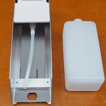 Könyökhöz nyomású szappanadagoló - ABS anyag, kézi működés, CE tanúsítvány, márka yj2001, súly 500 g