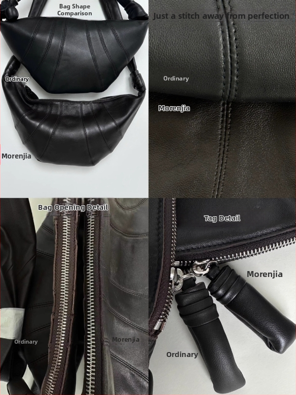 Tu Bags torba preko ramena od prave kože, dumpling oblik, zatvaranje zipom, unutarnji džepovi za telefon i osobnu iskaznicu