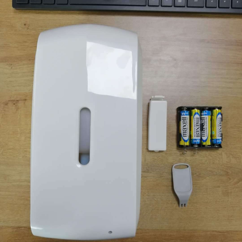 Automatski pjenasti dozator za dezinfekciju ruku – zidni, ABS, senzor, 650 g, polirano završno, moderan dizajn