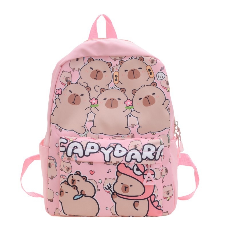 Torba za vrtić s printom – najlon, lagana, unisex, animirani motiv