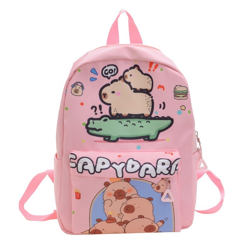 Torba za vrtić s printom – najlon, lagana, unisex, animirani motiv