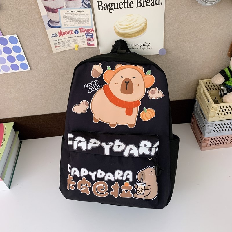 Torba za vrtić s printom – najlon, lagana, unisex, animirani motiv