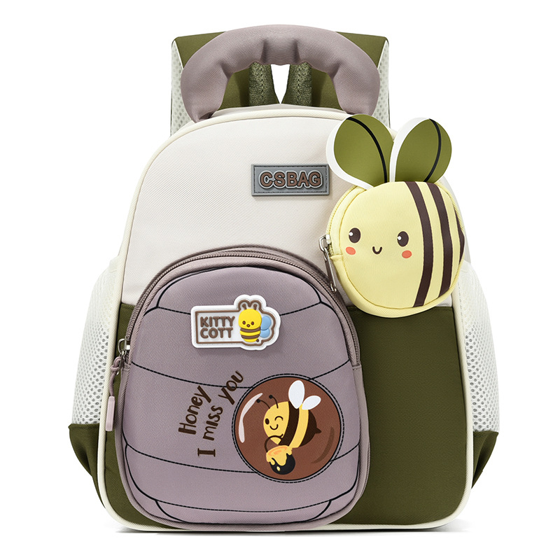 Unisex ruksak za predškolu, Oxford materijal, lagan, ergonomski zakrivljeni naramenice, uzorak anime, namijenjeno školskom korištenju