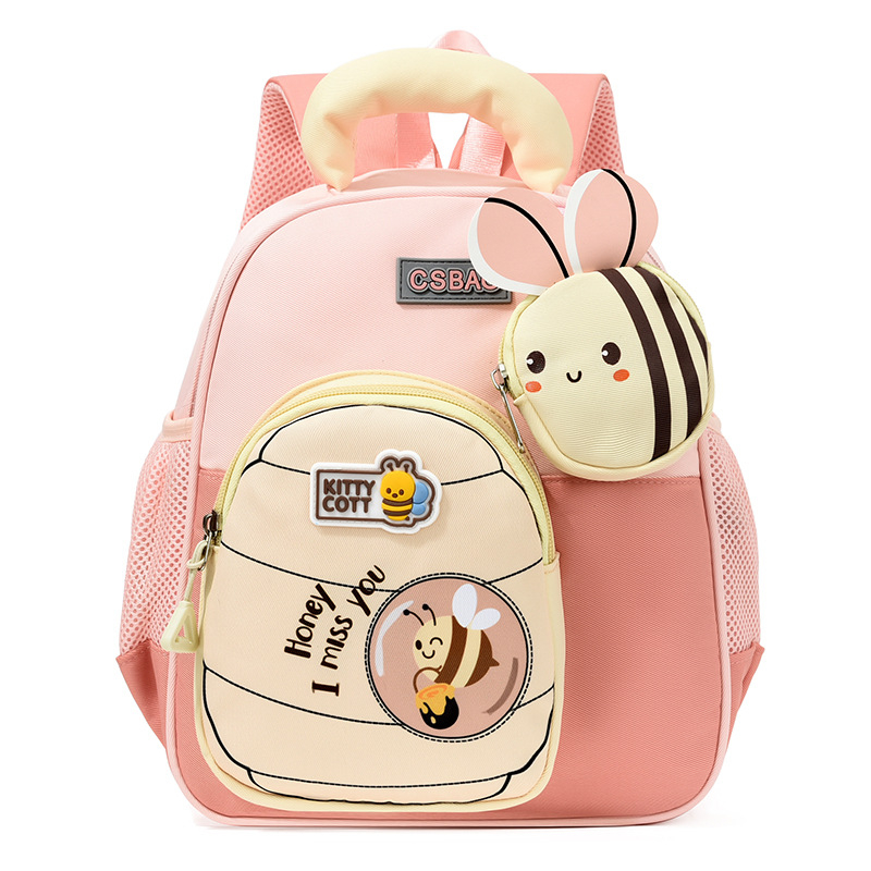 Unisex ruksak za predškolu, Oxford materijal, lagan, ergonomski zakrivljeni naramenice, uzorak anime, namijenjeno školskom korištenju