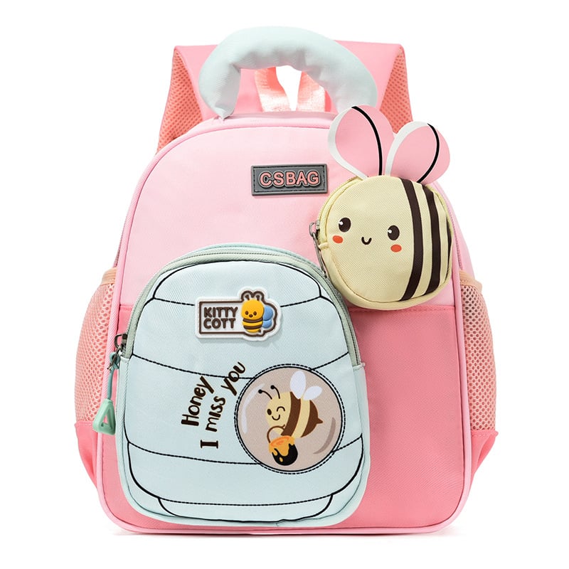 Unisex ruksak za predškolu, Oxford materijal, lagan, ergonomski zakrivljeni naramenice, uzorak anime, namijenjeno školskom korištenju