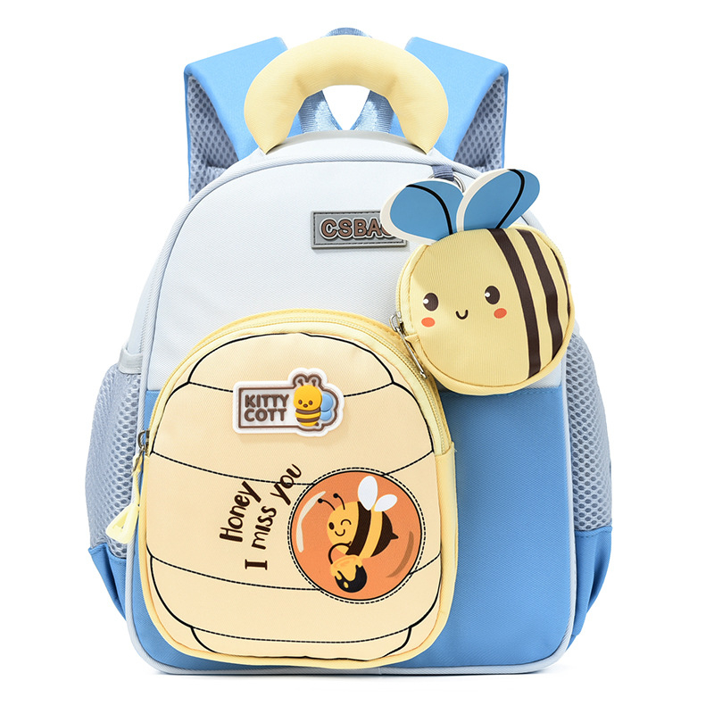 Unisex ruksak za predškolu, Oxford materijal, lagan, ergonomski zakrivljeni naramenice, uzorak anime, namijenjeno školskom korištenju