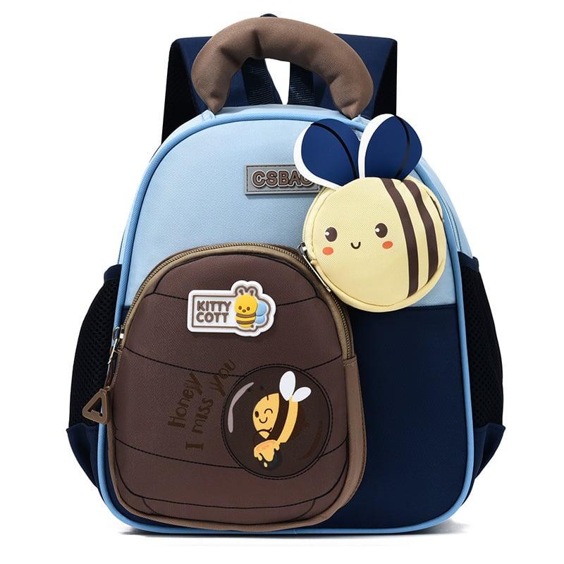 Unisex ruksak za predškolu, Oxford materijal, lagan, ergonomski zakrivljeni naramenice, uzorak anime, namijenjeno školskom korištenju