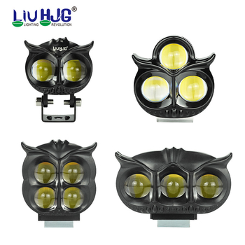 Φανάρι LED για μοτοσικλέτα με υψηλό/χαμηλό φωτισμό, 2000LM, 12-80V, IP67, Αλουμινίου κράμα