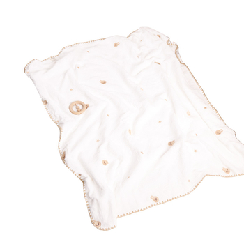 Dječja deka od 100% pamuka, 300-500 g, za novorođenčad do 6 godina, sve četiri sezone, stil laganog luksuza