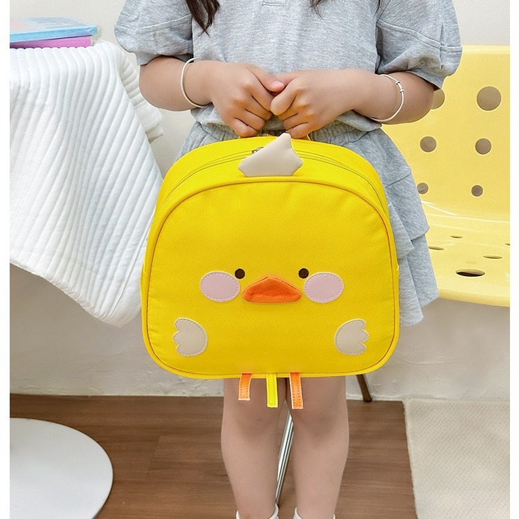 Dječja školska torba velikog kapaciteta od najlona s motivom Kuromi, cross-body torba za dopunsku nastavu, lagana, vodootporna, proširiva, zaštita kralježnice