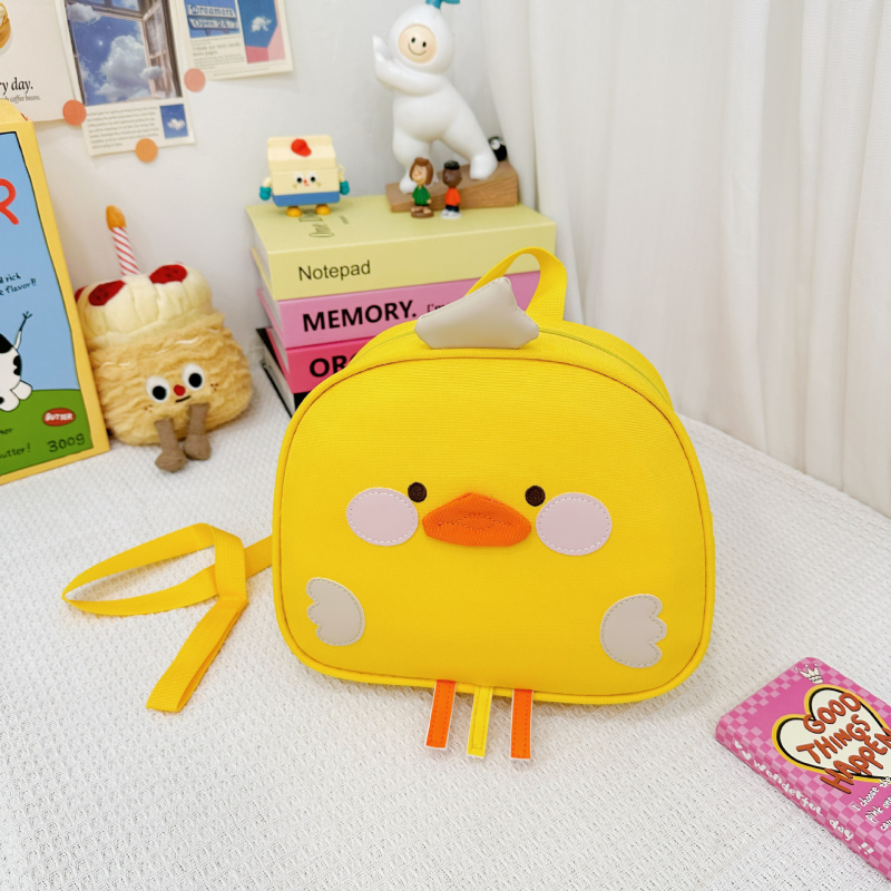 Dječja školska torba velikog kapaciteta od najlona s motivom Kuromi, cross-body torba za dopunsku nastavu, lagana, vodootporna, proširiva, zaštita kralježnice