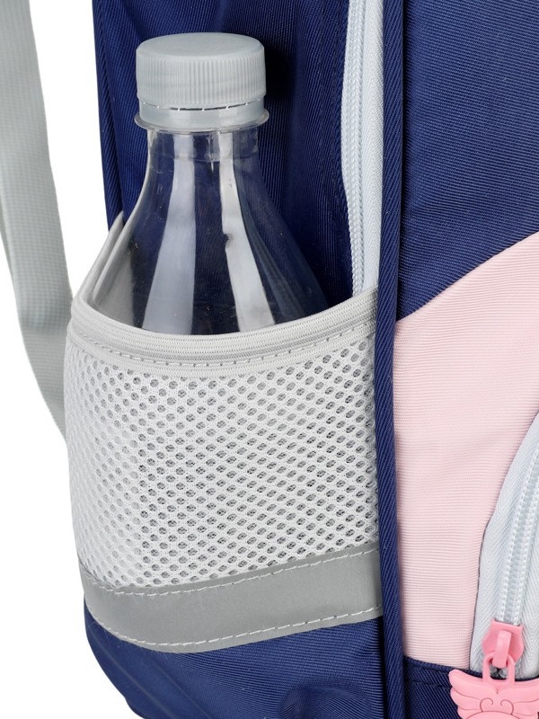 Unisex školska torba, Oxford platno, prozračna, lukovične naramenice, uzorak sladoleda, podstava poliester, 2597