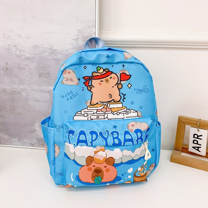 Dječji ruksak za vrtić, unisex, najlon, motiv anime i crtani likovi, podstava od poliestera, naramenice s jastučicama zraka, prozračan
