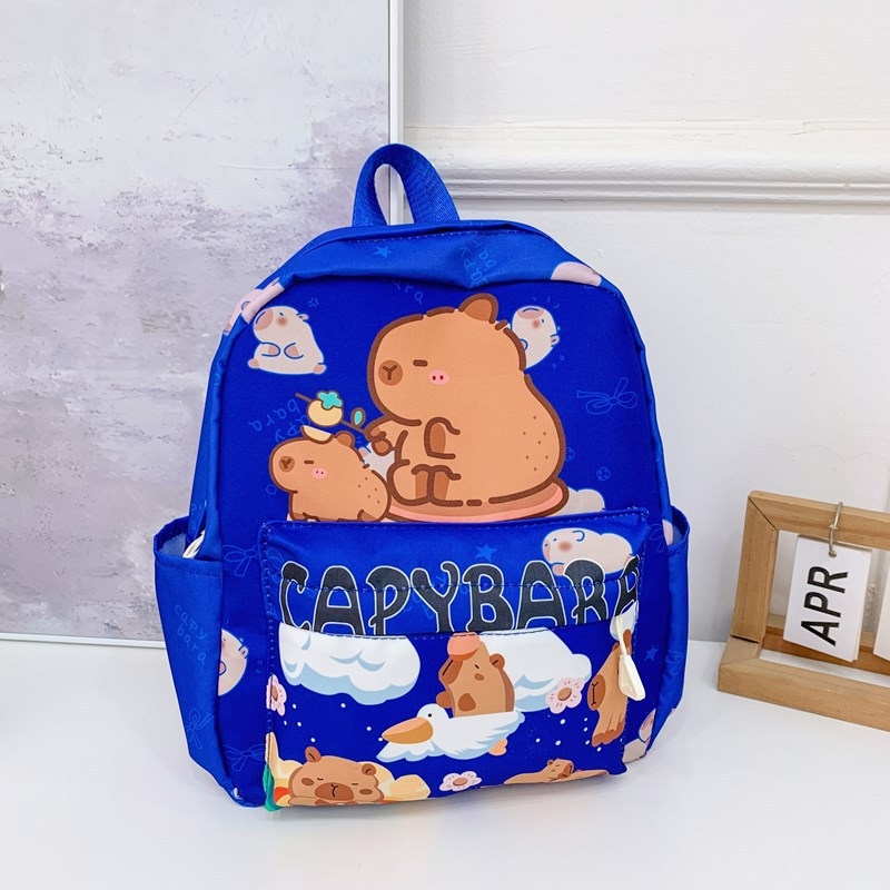 Dječji ruksak za vrtić, unisex, najlon, motiv anime i crtani likovi, podstava od poliestera, naramenice s jastučicama zraka, prozračan
