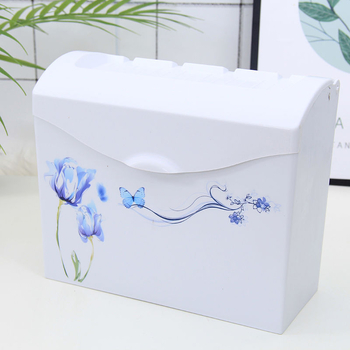 Kutija za rolice toaletnog papira – PP materijal, kompatibilna s rolicama, moderan jednostavan stil, višenamjenski dizajn.