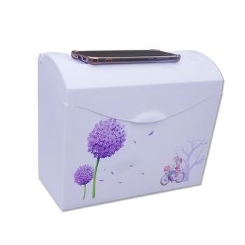 Kutija za rolice toaletnog papira – PP materijal, kompatibilna s rolicama, moderan jednostavan stil, višenamjenski dizajn.