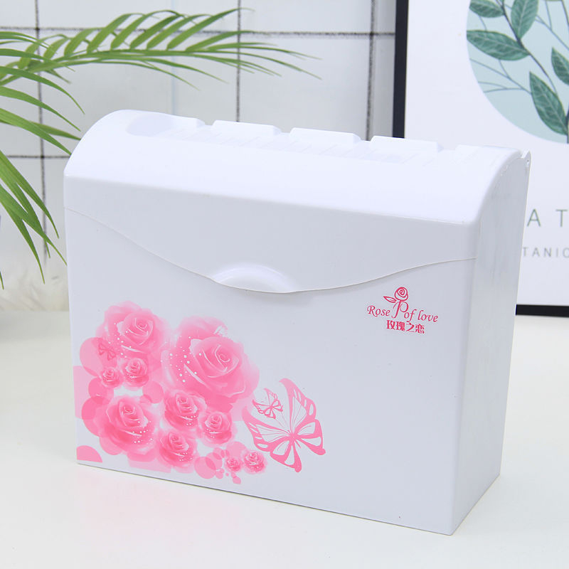 Kutija za rolice toaletnog papira – PP materijal, kompatibilna s rolicama, moderan jednostavan stil, višenamjenski dizajn.