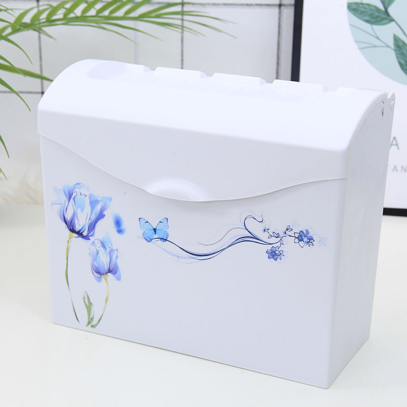 Kutija za rolice toaletnog papira – PP materijal, kompatibilna s rolicama, moderan jednostavan stil, višenamjenski dizajn.