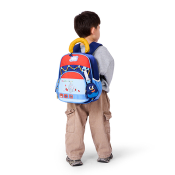 Dječji školski ruksak – prozračan, ultralak, otporan; materijal: najlon; podstava: poliester; uzorak: anime crtani film; nosivi sustav: zakrivljene naramenice; unisex