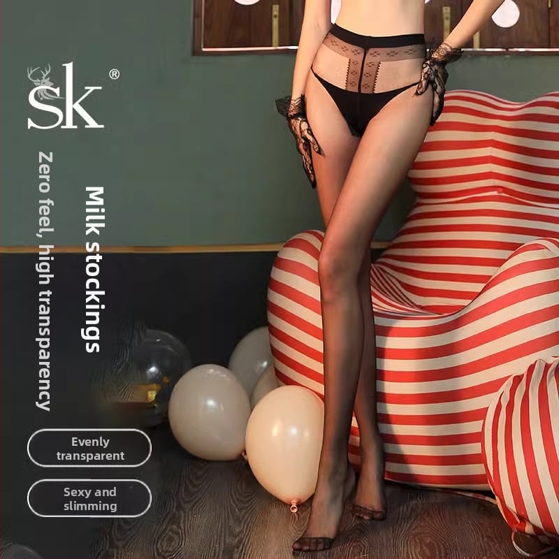 SK S8866 5D ultra tanke najlon-spandex gaćice s T-Crotch, nevidljivo oblikovanje