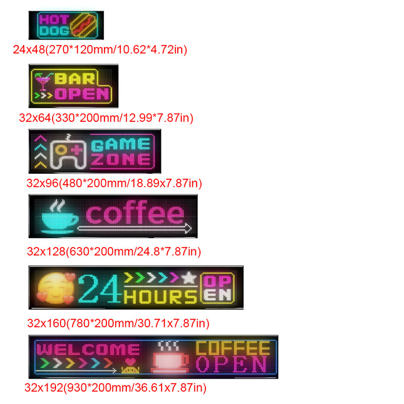 LED fleksibilni zaslon za automobil s APP Bluetooth reklamnim zaslonom, puna boja, inteligentna auto naljepnica, PC kućište, 32 serija LED HD fleksibilni panel, 10W, 5V, 2A, montaža na vrata ljepilom