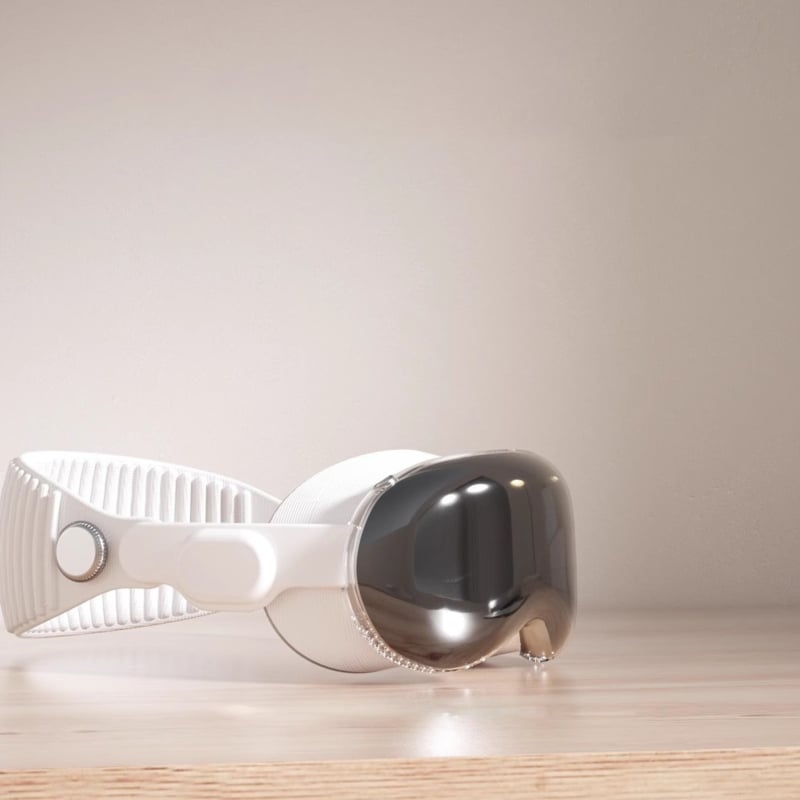 Vision Pro védőtok Apple VR fejhallgatóhoz, átlátszó TPU burkolat, nagy átlátszóság, márka Neutral, kompatibil a Vision Pro-val és más Apple modellekkel