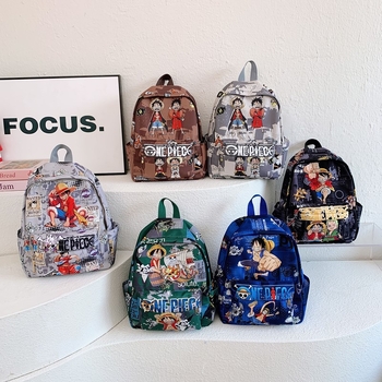 Batoh do škôky - Unisex, Nylon, Priedušný, Vzor anime & kreslené postavičky, Vhodný do škôlky (Leto 2025)