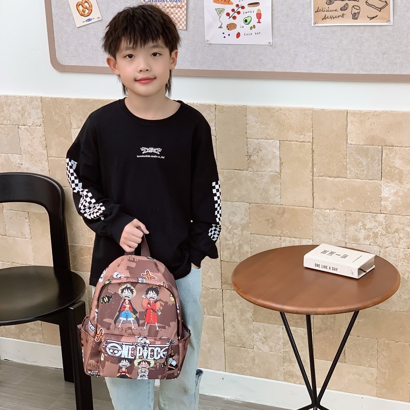 Batoh do škôky - Unisex, Nylon, Priedušný, Vzor anime & kreslené postavičky, Vhodný do škôlky (Leto 2025)