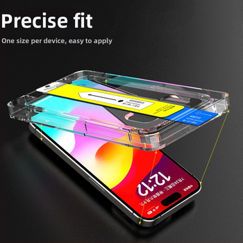 Προστατευτικό οθόνης από γυαλί για iPhone 13, 14 Pro, 14 Pro Max – HD ευκρίνεια, ανθεκτικό στη σκόνη, αντιδακτυλικά αποτυπώματα, αντοχή σε πτώσεις, πλήρης κάλυψη οθόνης