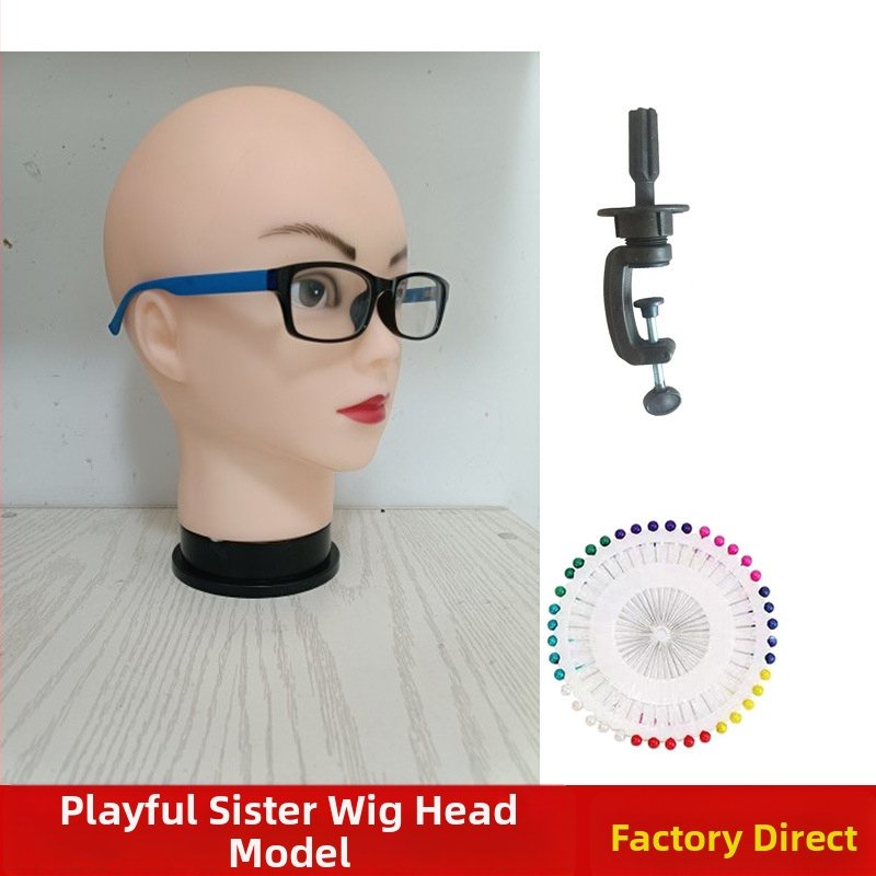 Model de cap pentru perucă cosplay cu suport, model RBE-GT09; material păr: K silk / p silk; stil perucă: anime cosplay; lungime perucă: medie până la lungă; circumferința mare a capului