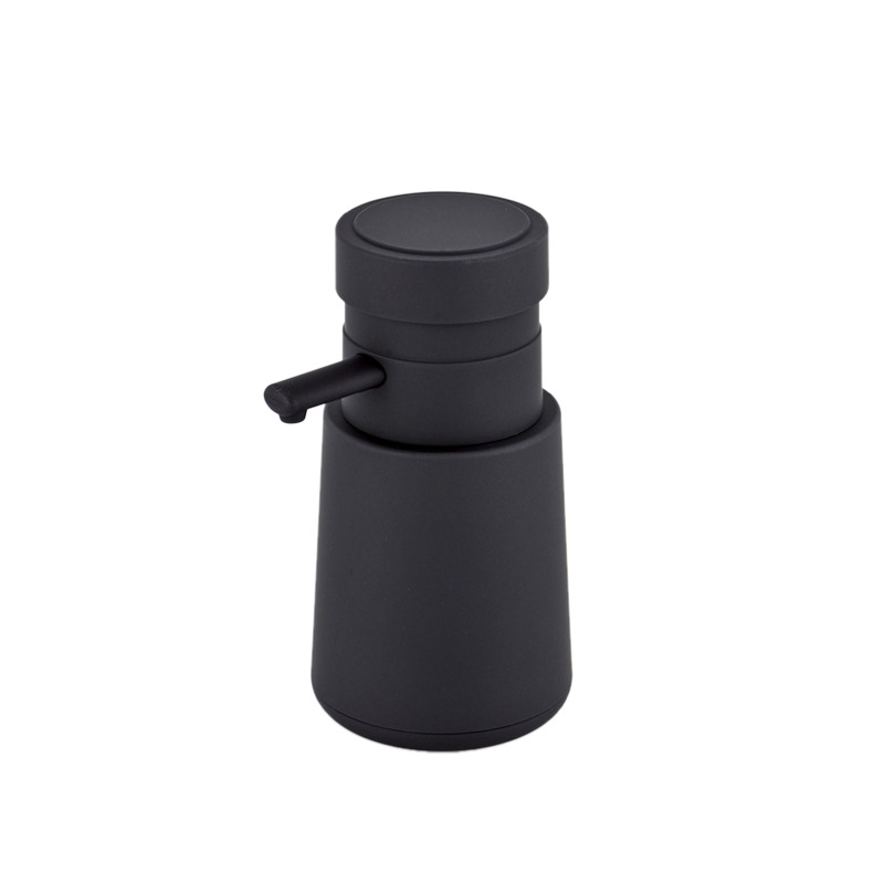 Longan B38 plastična boca za sapun, moderni minimalistički stil, ručna pumpa, injekcijsko oblikovanje, logo OK, 280 g