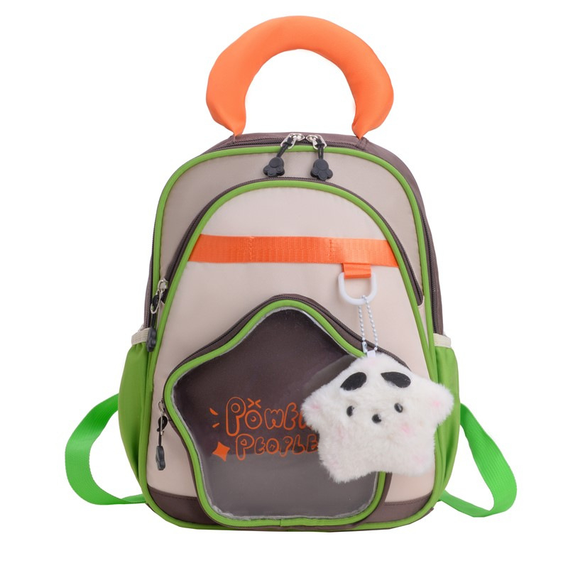 Unisex batoh na predškolský vek s motívom päťcípovej hviezdy, veľká kapacita, nylon, priedušný a ultra ľahký