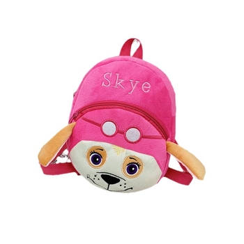 Dječji ruksak Paw Patrol, plišasti materijal, ultralako i izoliran, anime uzorak, podstava od pamuka