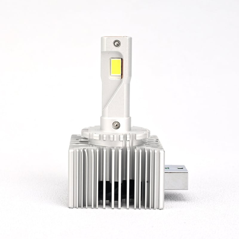 LED фарна крушка за автомобил за D1S/D2S/D3S/D4S/D5S/D8S – HID замяна в стил Xenon, 12V, 4200LM, IP68, авиационен алуминий