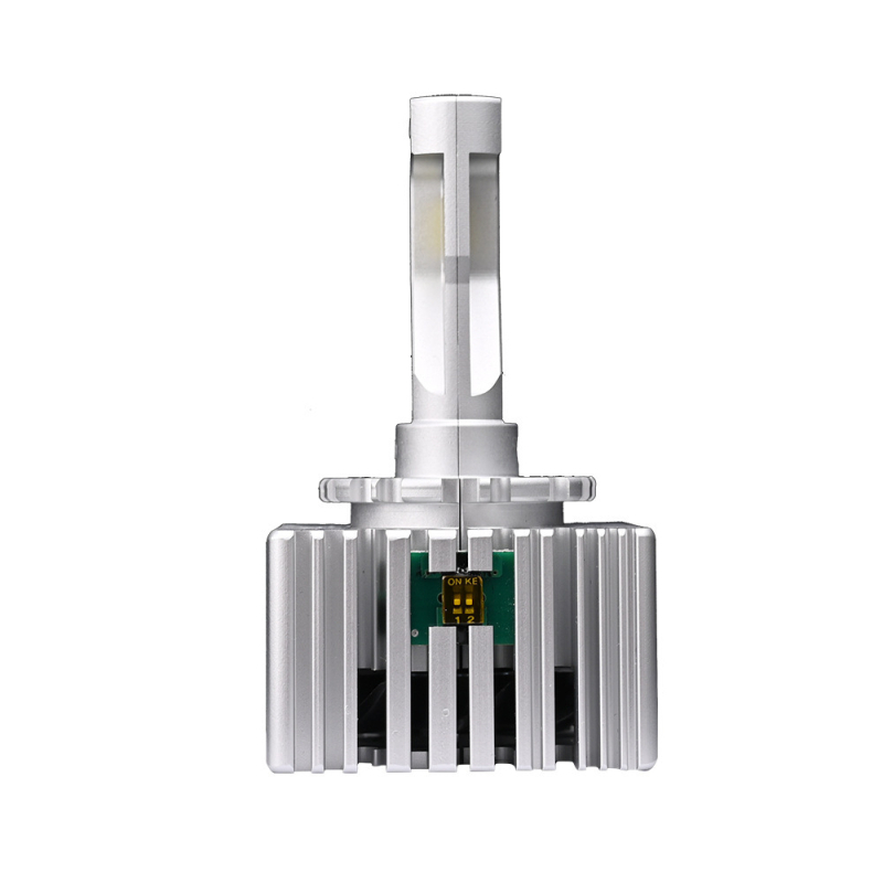 LED фарна крушка за автомобил за D1S/D2S/D3S/D4S/D5S/D8S – HID замяна в стил Xenon, 12V, 4200LM, IP68, авиационен алуминий