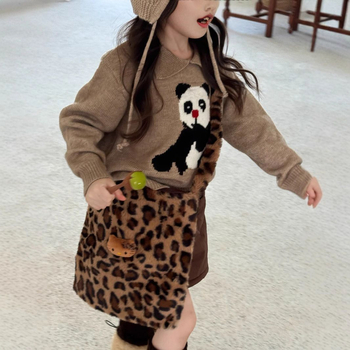 Детска пола за момичета с набивана памук-смесена материя, А-образна линия, зимна, еднотонен модел, подплата полиестер 81-90%