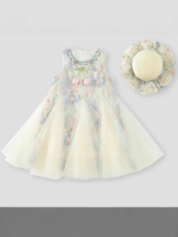 Детска пола с презрамки, стил принцеса, полиестерова материя, подплата полиестер, за новородени 0–1 година