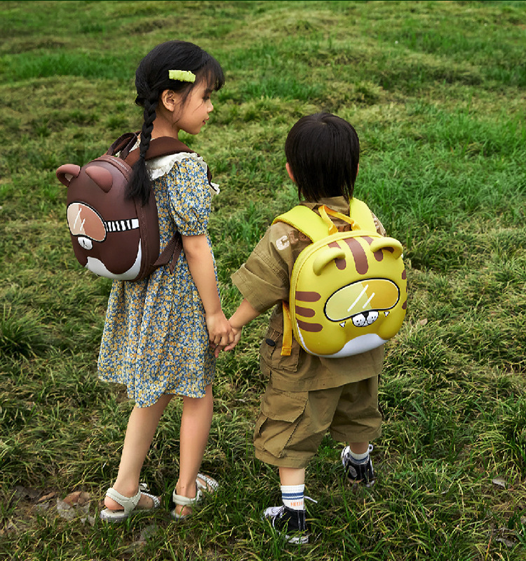 Excellent EVA dječji ruksak, medvjeđi uzorak, dječji stil, zakrivljene naramenice, za uzrast 3–6 godina