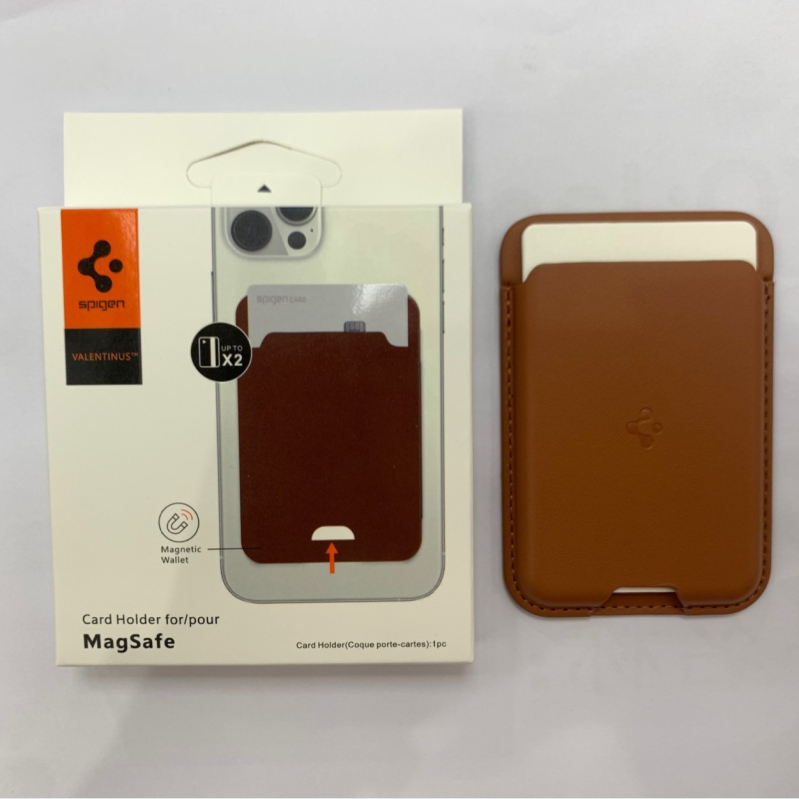 Bőr mágneses kártyatartó a hátlaphoz iPhone 16/17