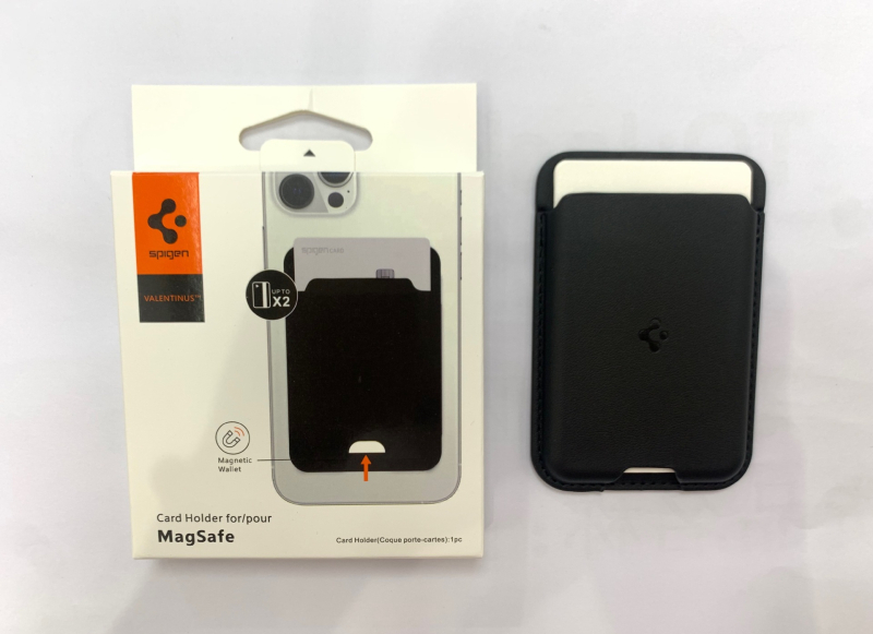 Bőr mágneses kártyatartó a hátlaphoz iPhone 16/17