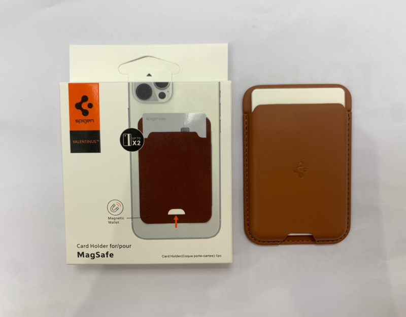 Bőr mágneses kártyatartó a hátlaphoz iPhone 16/17