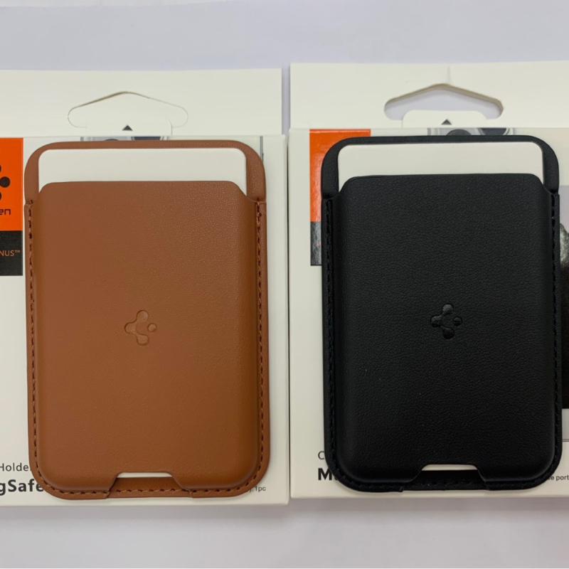 Bőr mágneses kártyatartó a hátlaphoz iPhone 16/17